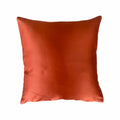 Orange cushion on a white background