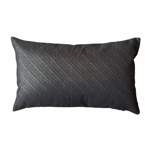 Dark textured pillow on a white background