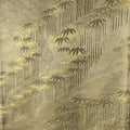 Decorative fabric with bamboo pattern on a textured background
