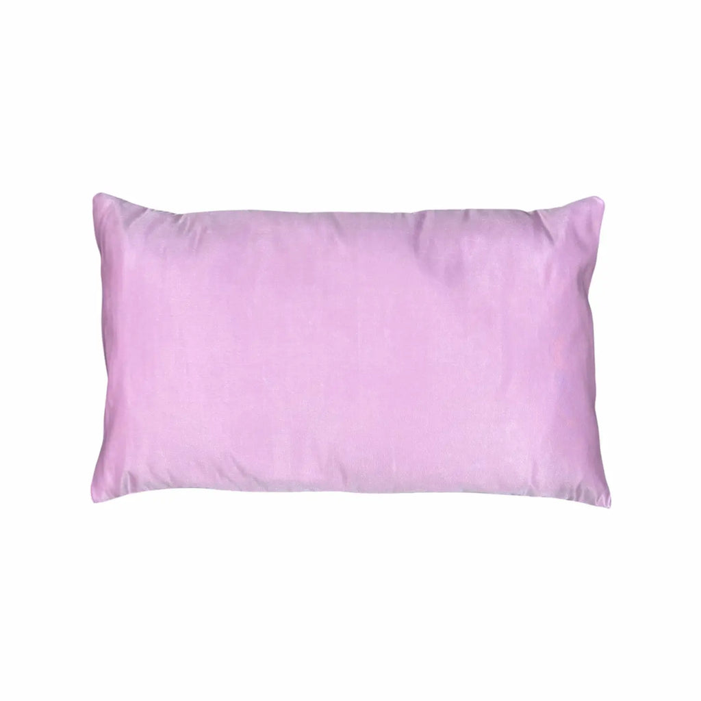 Purple cushion on a white background