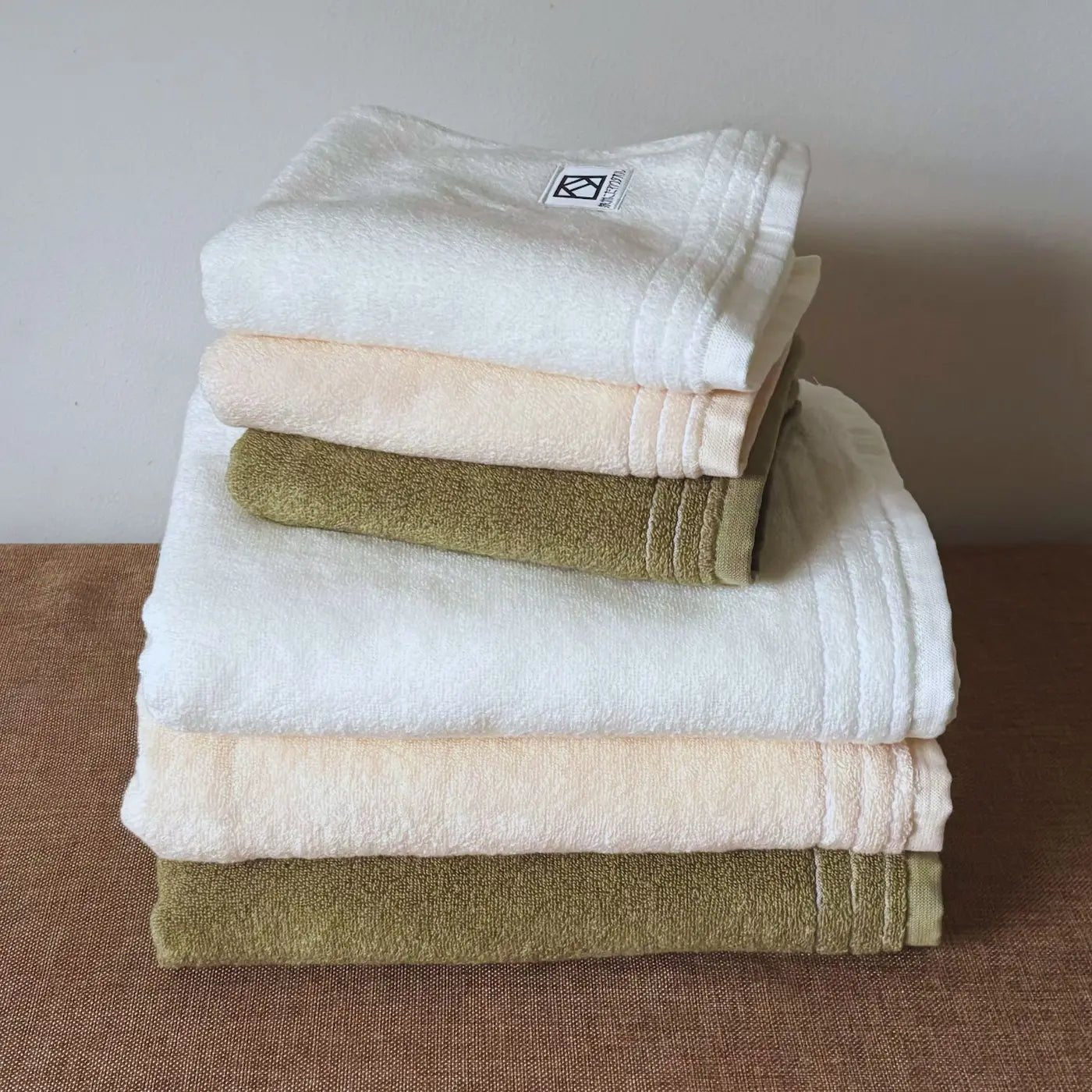 Fast Drying Japanese Senshu Bath and Hand Towel Set