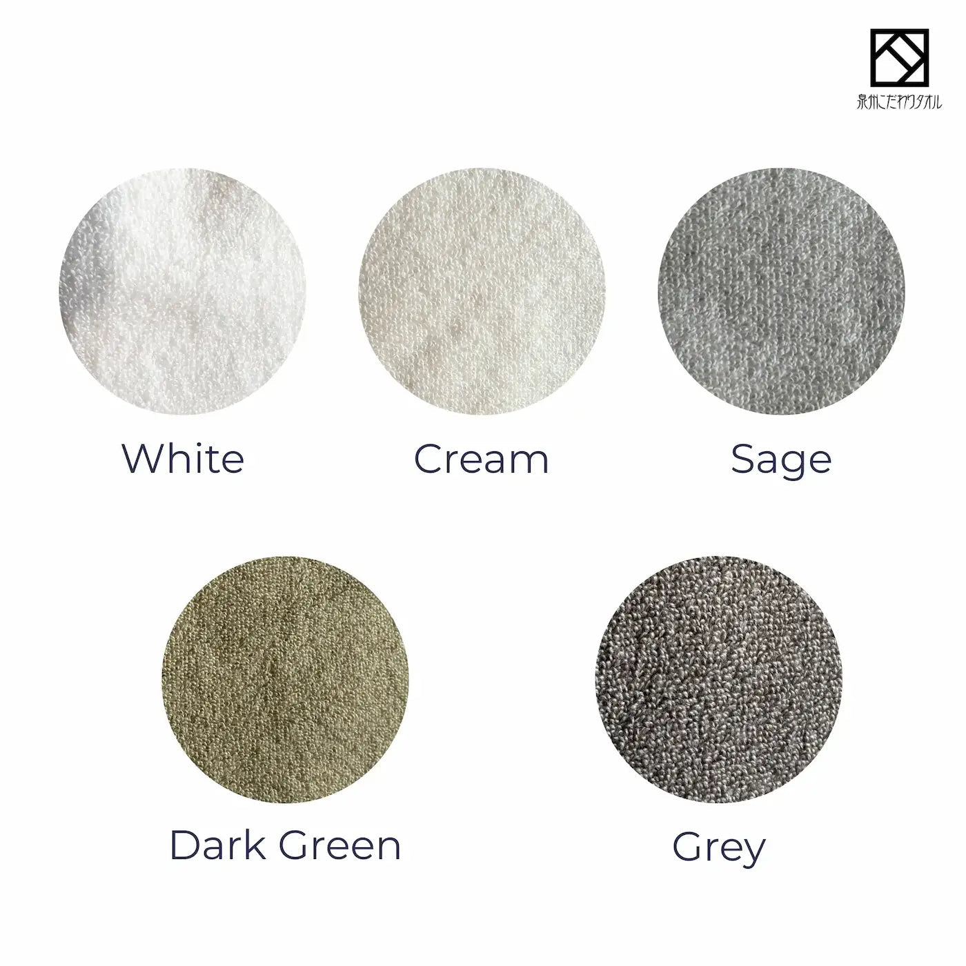 Senshu Hand Towels Colour Line-ups