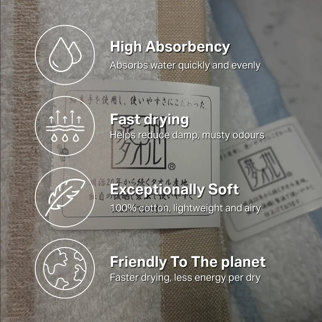 Senshu Towel Set - Zen 善 - Tōya