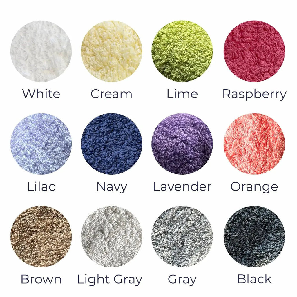 Oboro Bath Towels Colour Line-up