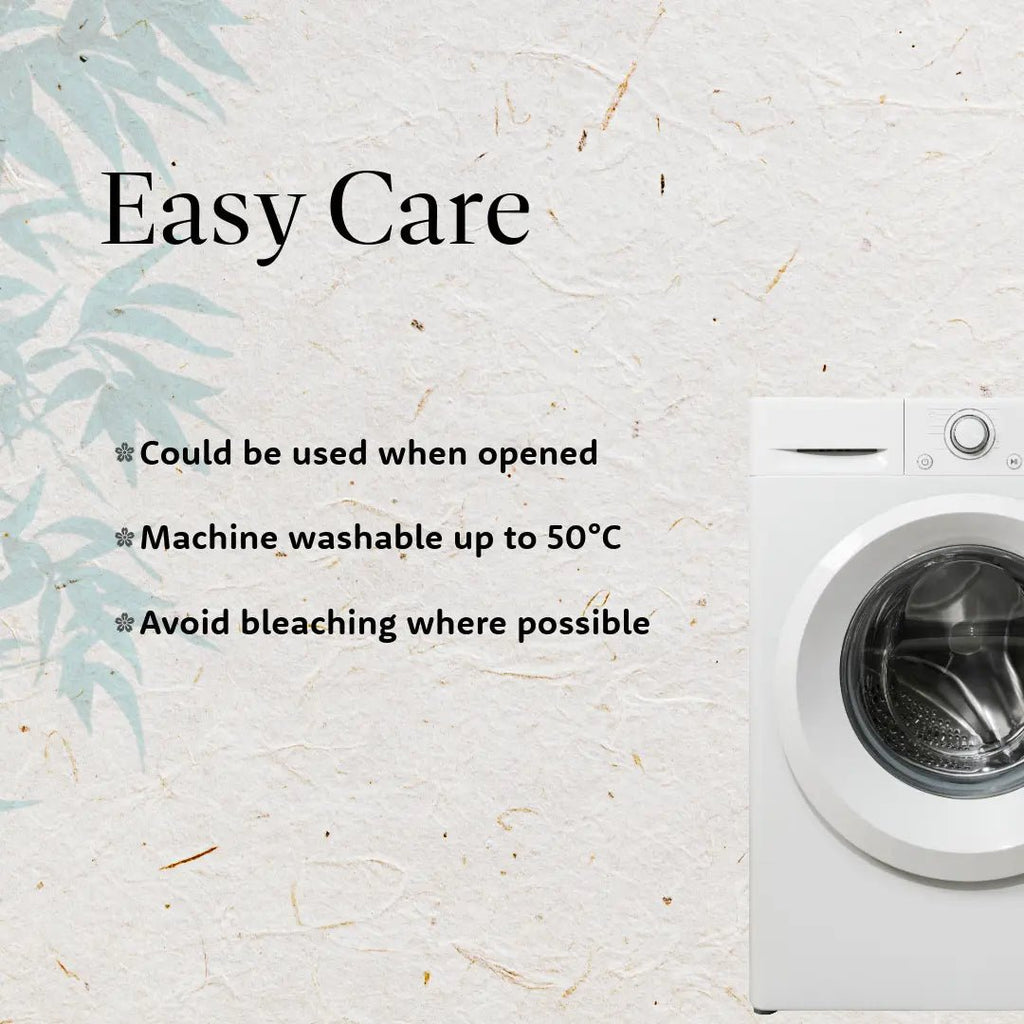 Oboro Bath Towels Care Guide