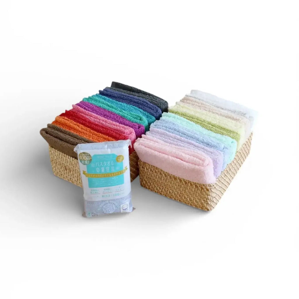 Ultra Absorbent Compact Oboro Hair & Bath Towel - Tōya